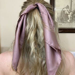 soft pink hair vintage hair accessory